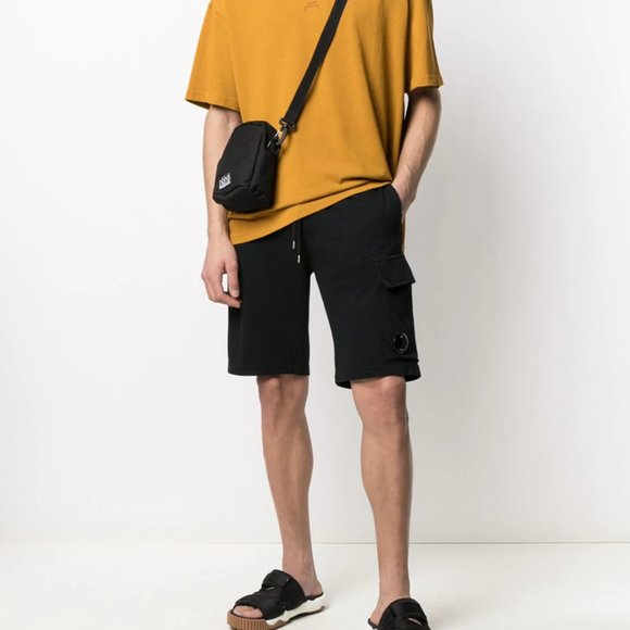 C.P. Company multi-pocket drawstring waist shorts